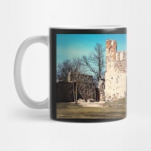 Ruins of medieval castle Mug